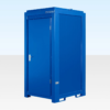 5Ft x 4Ft Single Mains Toilet (Blue) - Image 2